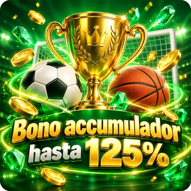 Bono accumulador hasta 125% Brazino777